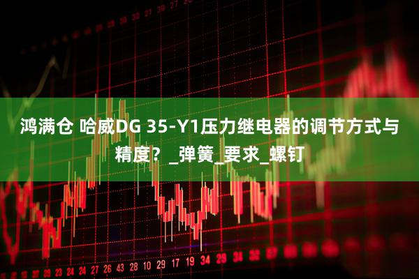 鸿满仓 哈威DG 35-Y1压力继电器的调节方式与精度？_弹簧_要求_螺钉