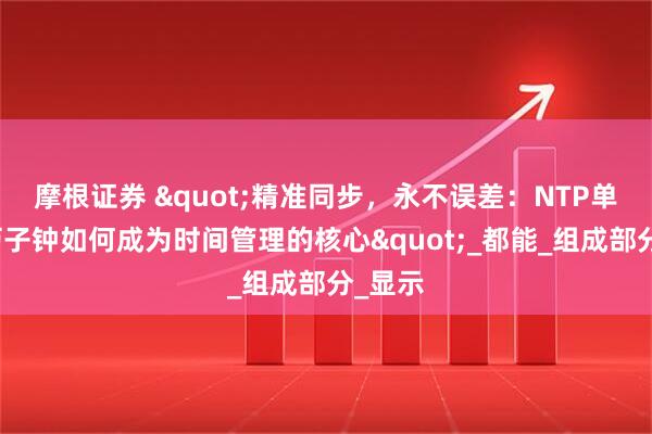 摩根证券 "精准同步，永不误差：NTP单面日历子钟如何成为时间管理的核心"_都能_组成部分_显示
