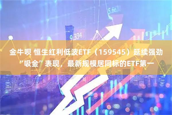 金牛呗 恒生红利低波ETF（159545）延续强劲“吸金”表现，最新规模居同标的ETF第一